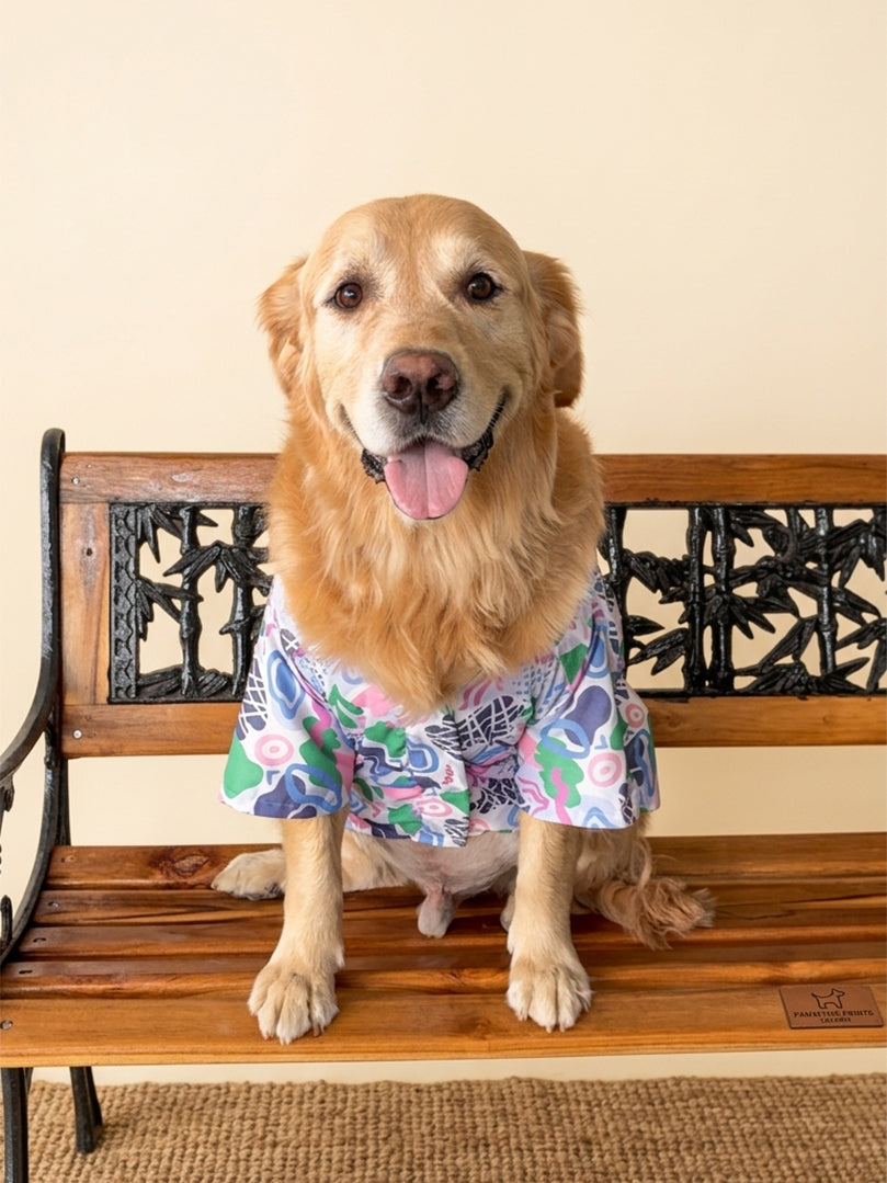 Abstract Shirt Cotton Shirt for dogs & cats