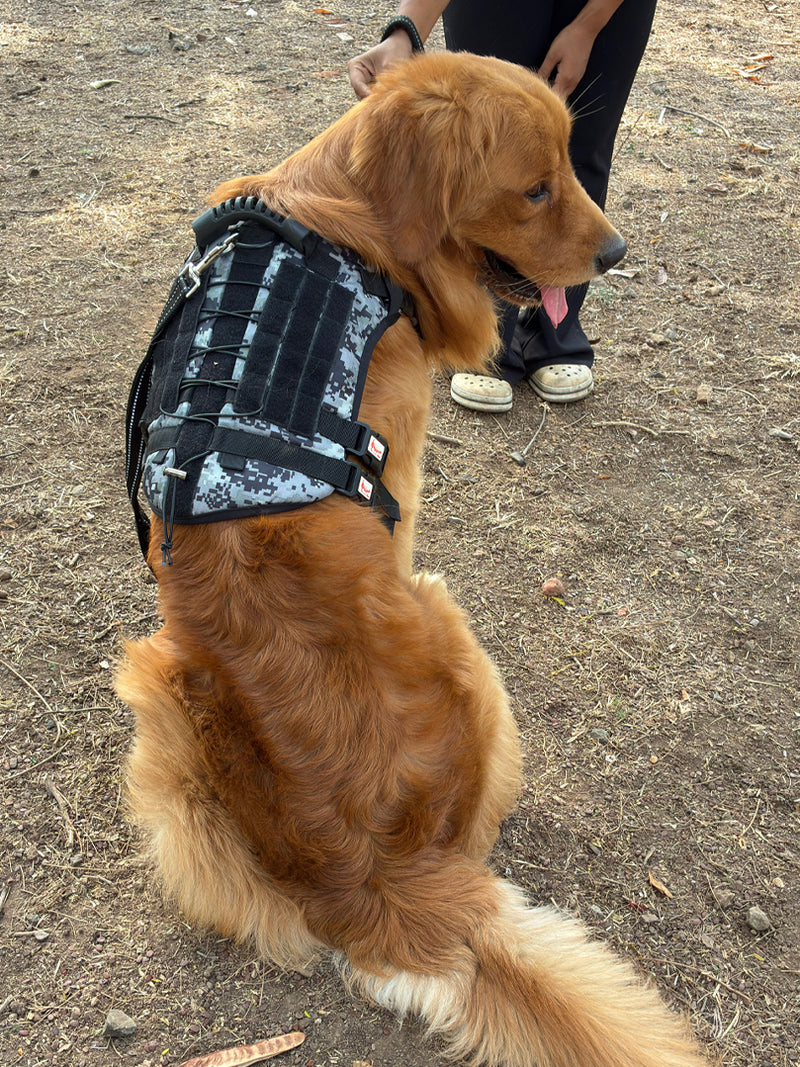Tactical Harness (military print) for dogs