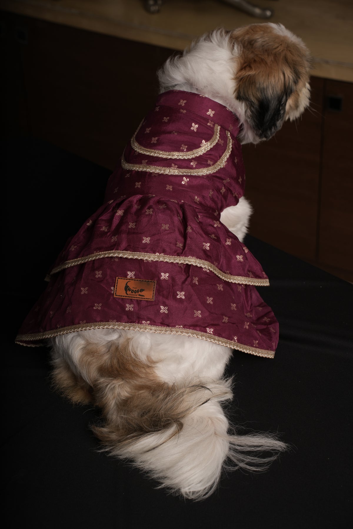 Purple Ethnic Frock for Dogs & Cats