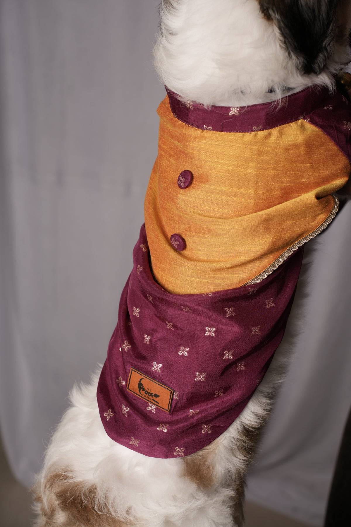 Purple Kanha Kurta for Dogs & Cats