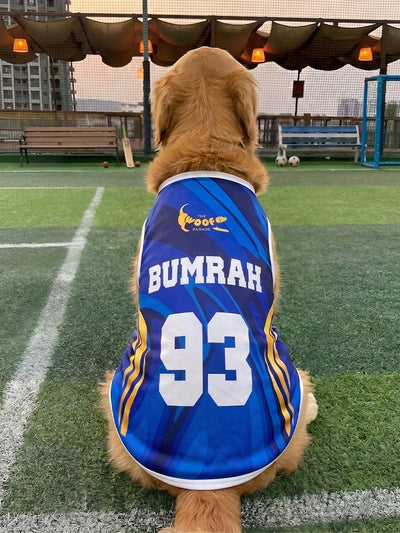 MI Inspired Pet Jersey #93 Style for Dogs and Cats