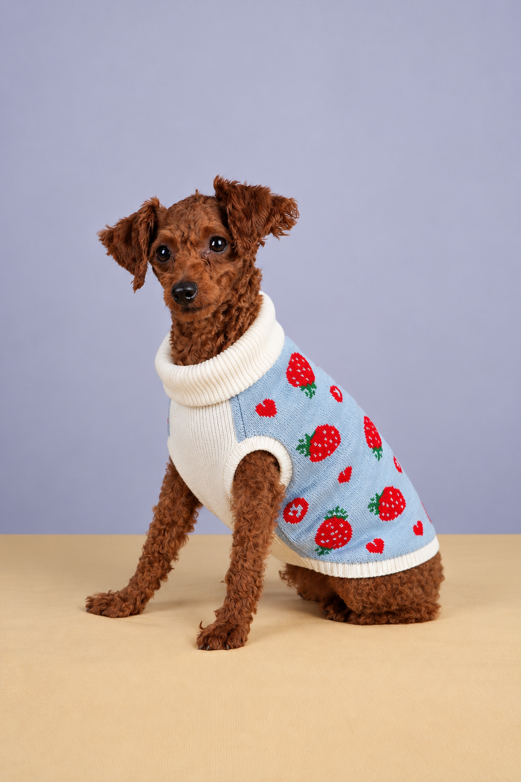 Sweet Strawberry Sweater